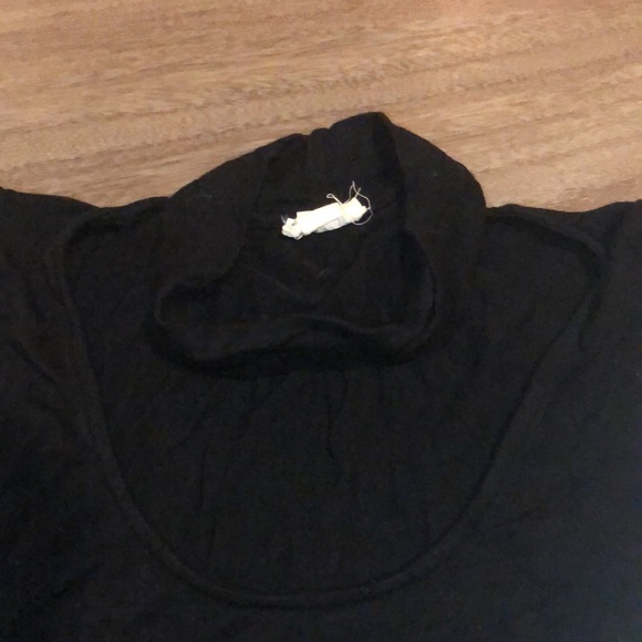 Garage Black Tank with Built-in Chocker Neck Piece - Picture 2 of 5